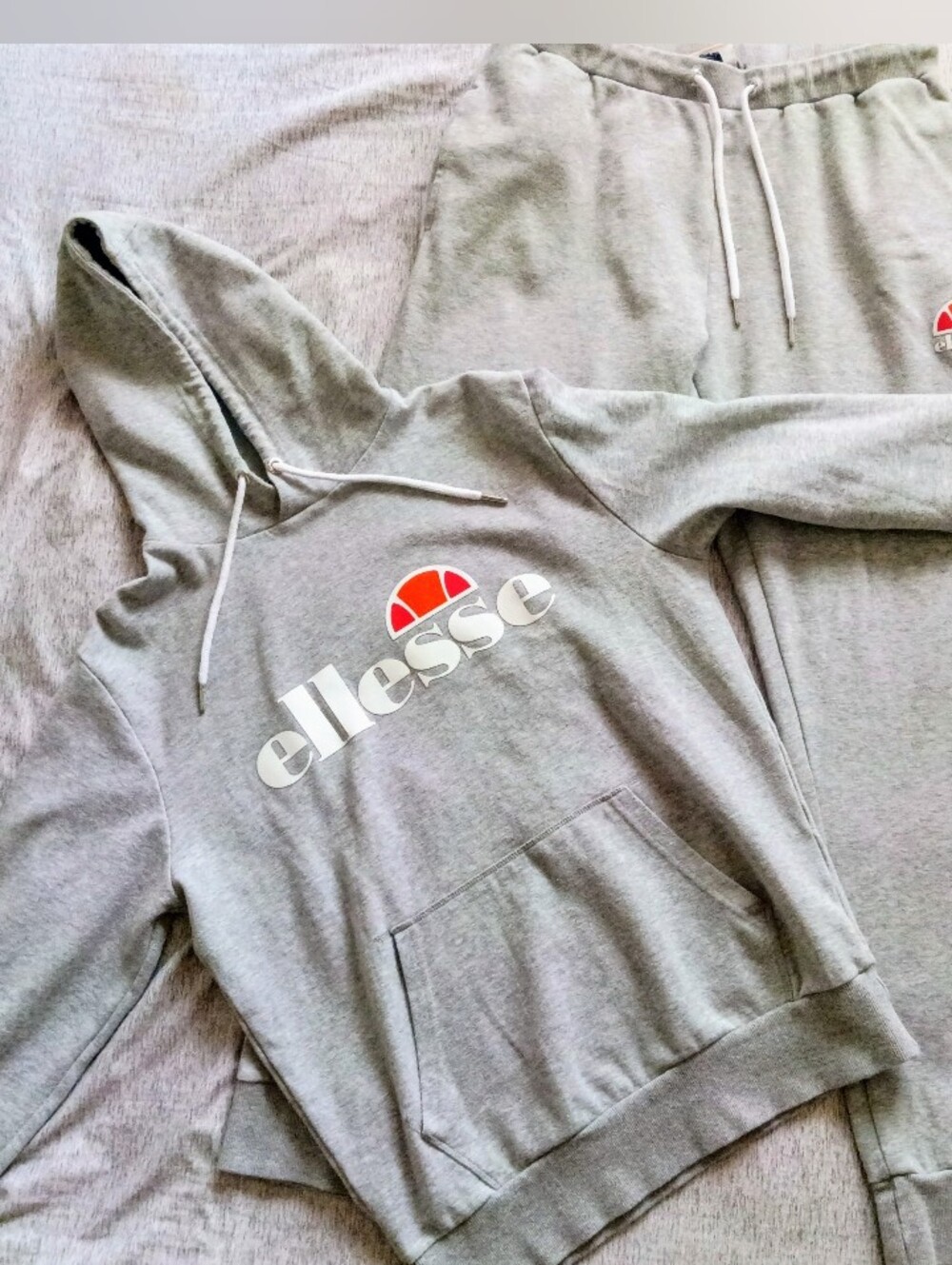 Ellesse Men's Hoodie/Joggers Set + Camouflage Joggers Size Large